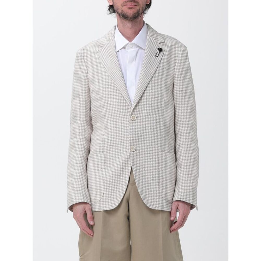 Lardini Jacket Men Natural